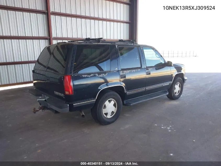 1999 Chevrolet Tahoe Ls VIN: 1GNEK13R5XJ309524 Lot: 40340151