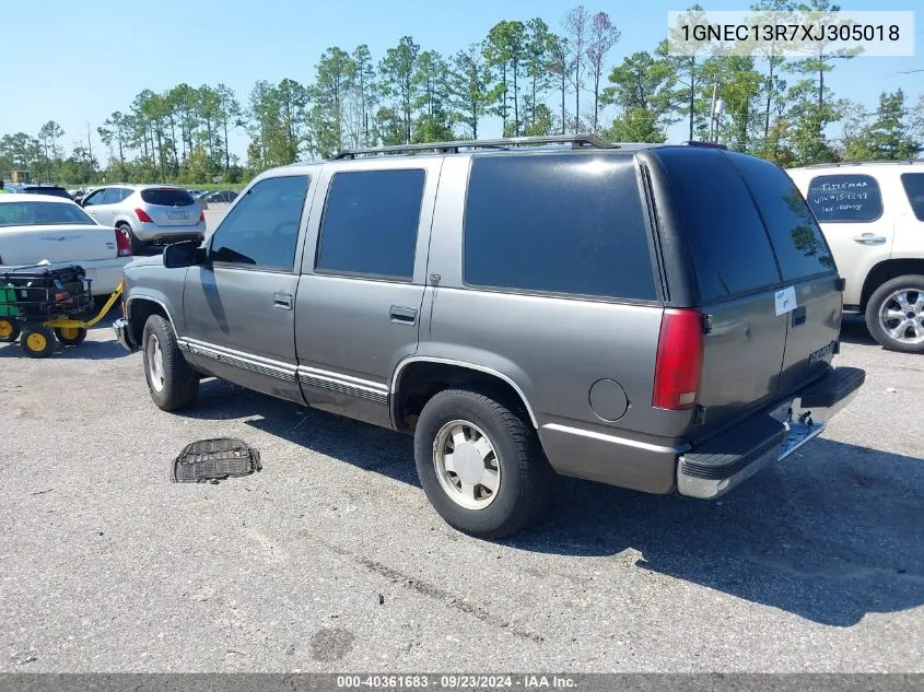 1999 Chevrolet Tahoe Ls VIN: 1GNEC13R7XJ305018 Lot: 40361683