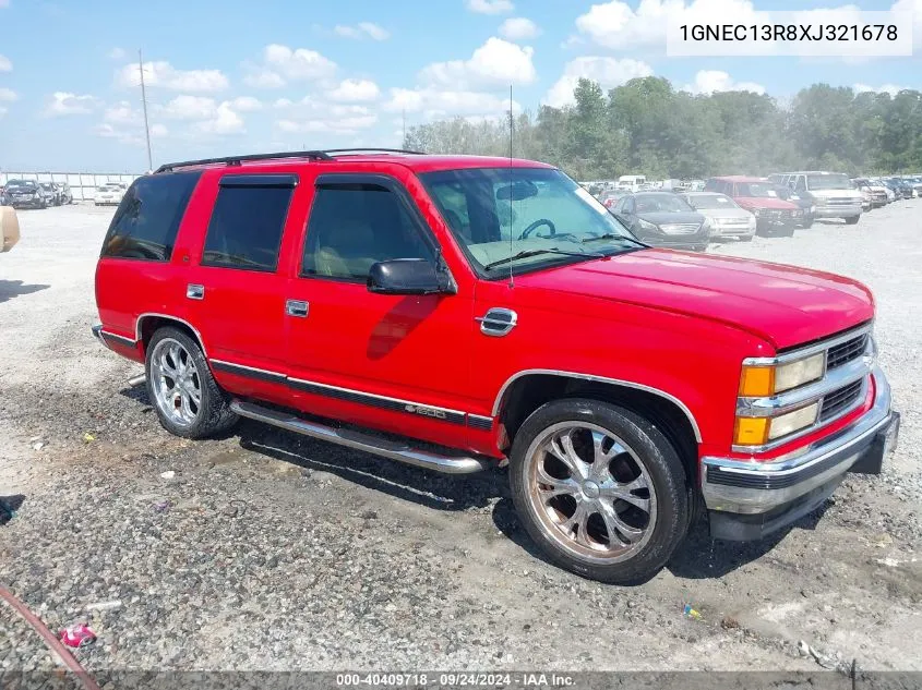 1999 Chevrolet Tahoe Lt VIN: 1GNEC13R8XJ321678 Lot: 40409718