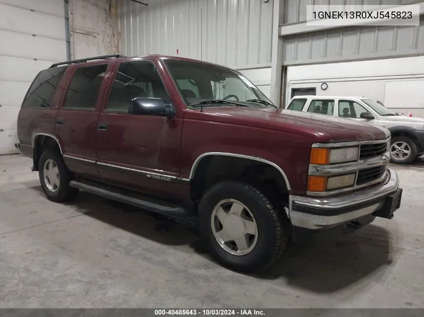 1999 Chevrolet Tahoe Ls VIN: 1GNEK13R0XJ545823 Lot: 40485643