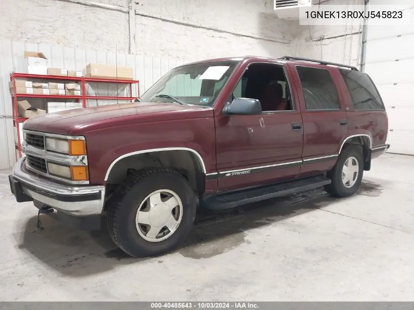 1999 Chevrolet Tahoe Ls VIN: 1GNEK13R0XJ545823 Lot: 40485643