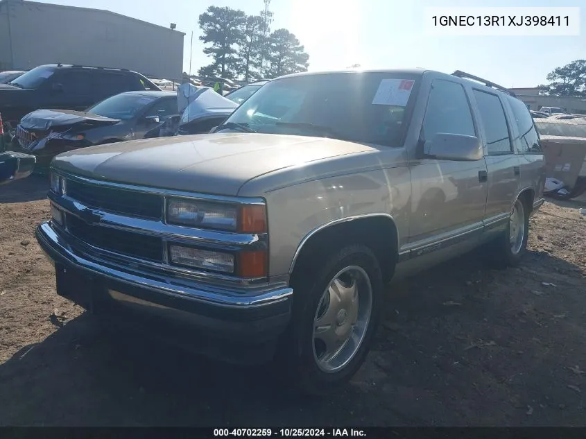 1999 Chevrolet Tahoe Lt VIN: 1GNEC13R1XJ398411 Lot: 40702259