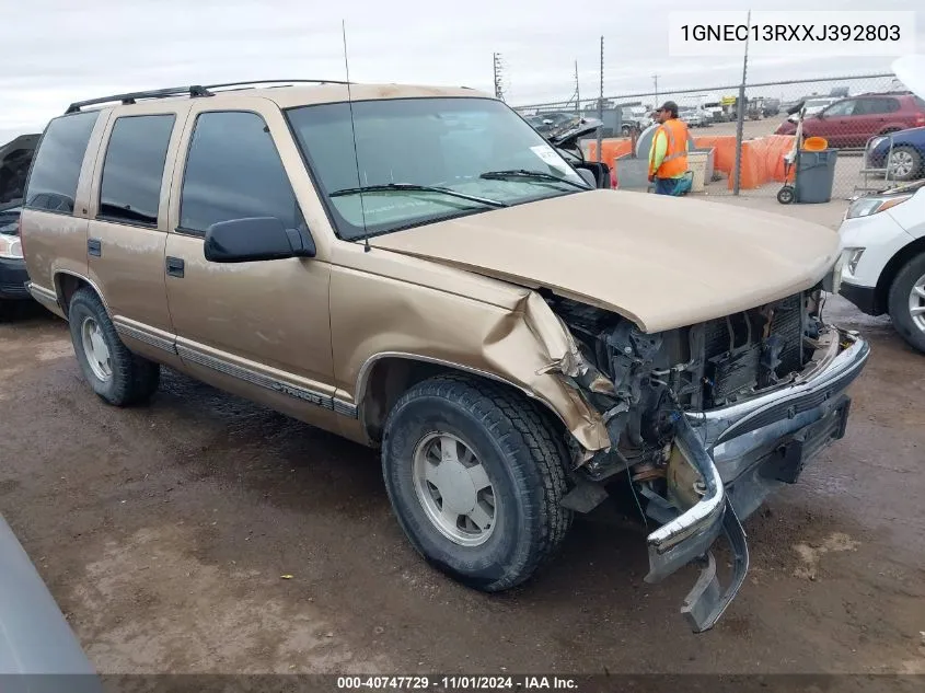 1999 Chevrolet Tahoe Lt VIN: 1GNEC13RXXJ392803 Lot: 40747729