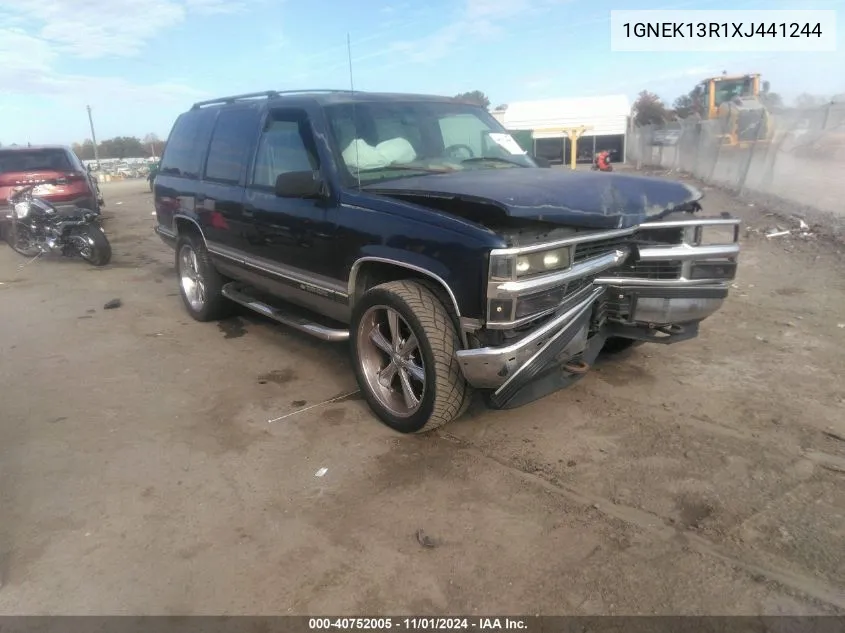 1999 Chevrolet Tahoe Ls VIN: 1GNEK13R1XJ441244 Lot: 40752005