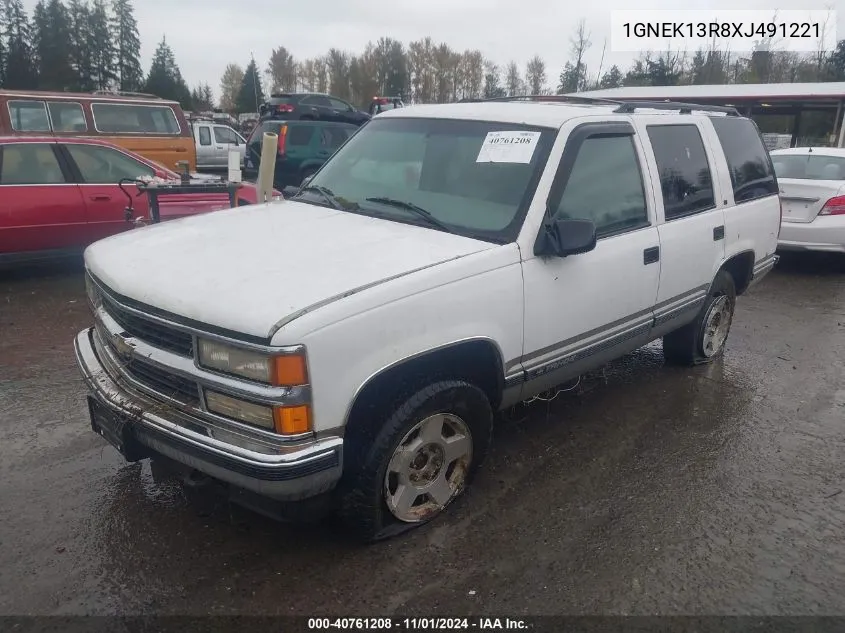 1999 Chevrolet Tahoe Ls VIN: 1GNEK13R8XJ491221 Lot: 40761208