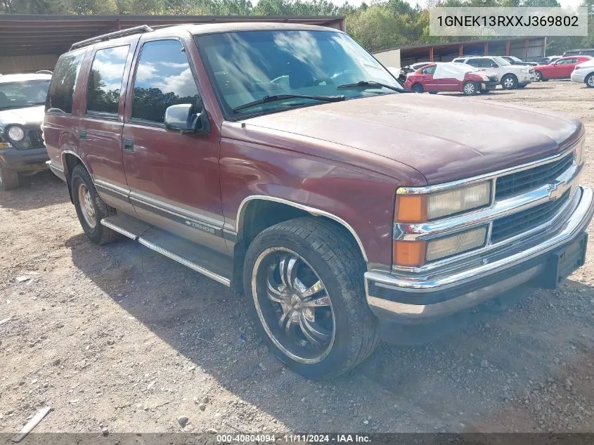 1999 Chevrolet Tahoe Z71 VIN: 1GNEK13RXXJ369802 Lot: 40804094