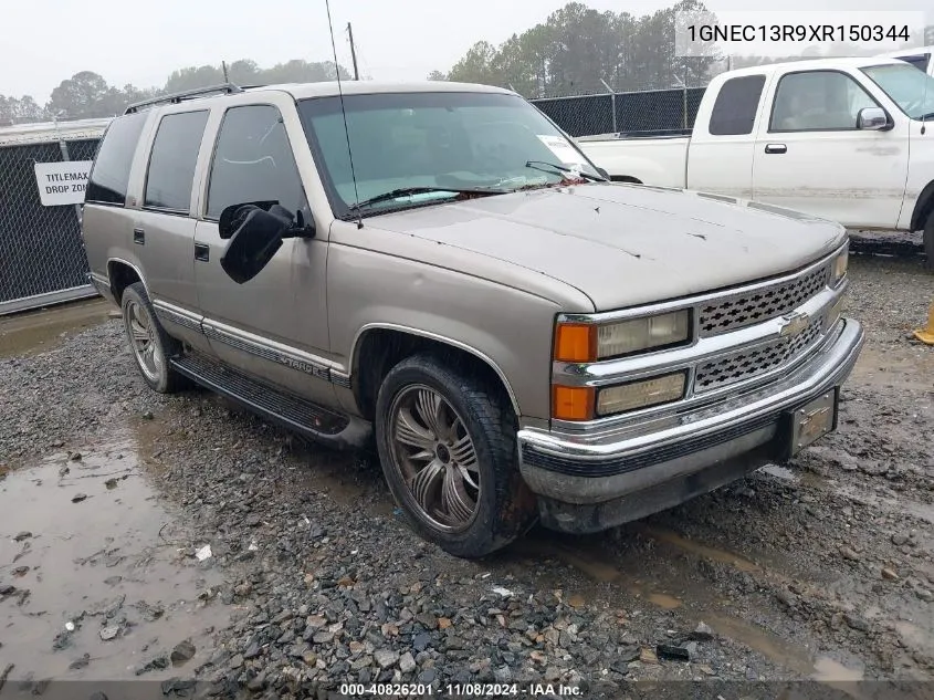 1999 Chevrolet Tahoe Lt VIN: 1GNEC13R9XR150344 Lot: 40826201