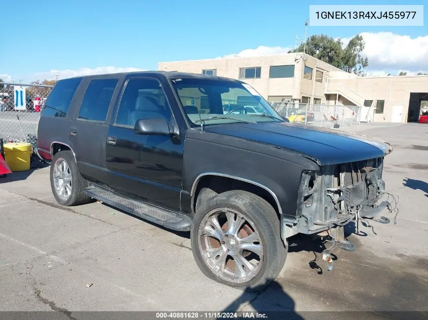 1999 Chevrolet Tahoe Ls VIN: 1GNEK13R4XJ455977 Lot: 40881628