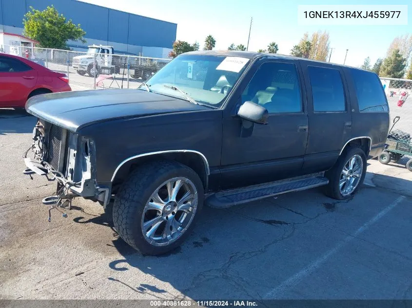 1999 Chevrolet Tahoe Ls VIN: 1GNEK13R4XJ455977 Lot: 40881628