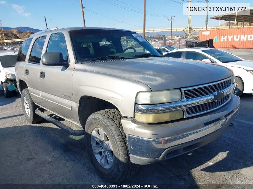 2000 Chevrolet Tahoe All New Ls VIN: 1GNEK13TXYJ161772 Lot: 40430393