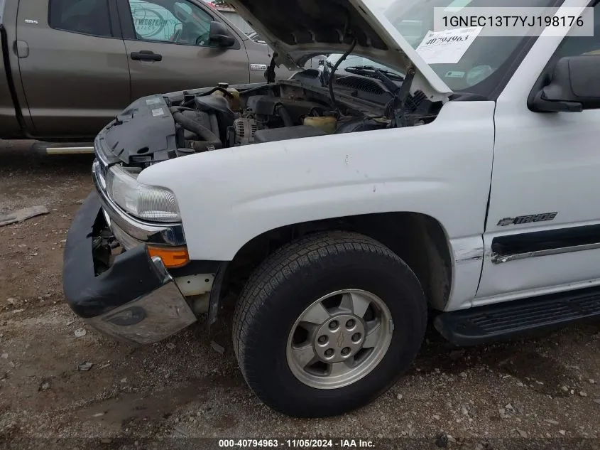 2000 Chevrolet Tahoe All New Ls VIN: 1GNEC13T7YJ198176 Lot: 40794963