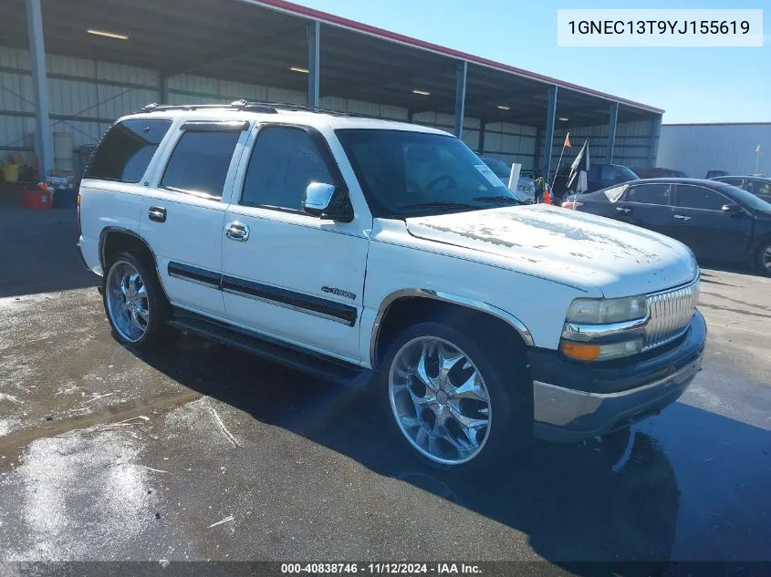 1GNEC13T9YJ155619 2000 Chevrolet Tahoe C1500