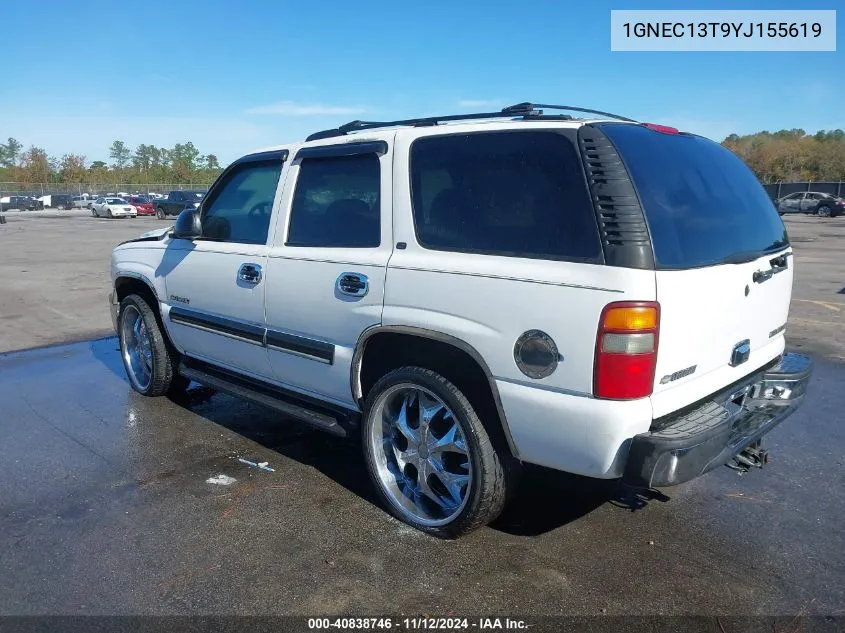 1GNEC13T9YJ155619 2000 Chevrolet Tahoe C1500