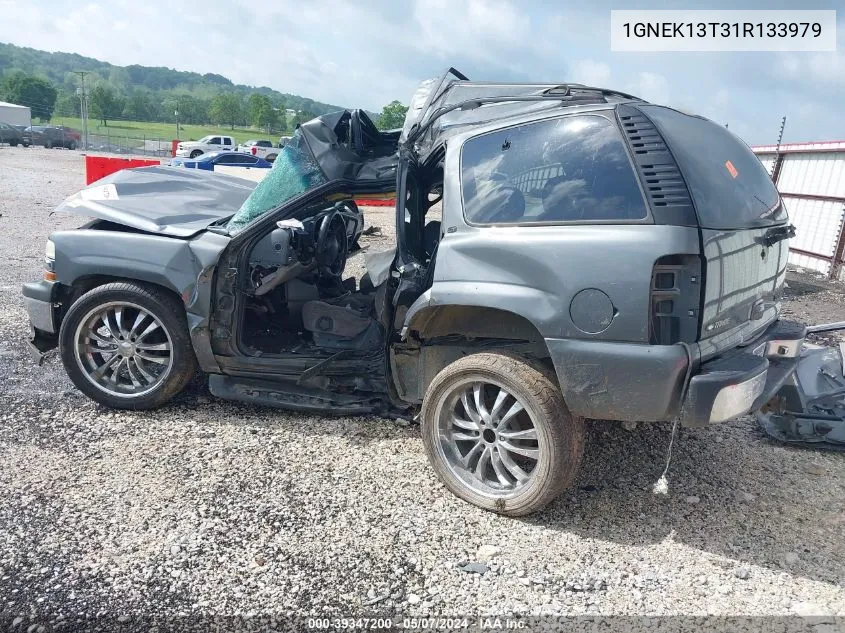 1GNEK13T31R133979 2001 Chevrolet Tahoe Lt