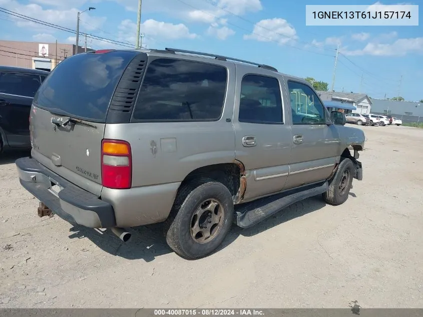 2001 Chevrolet Tahoe Lt VIN: 1GNEK13T61J157174 Lot: 40087015