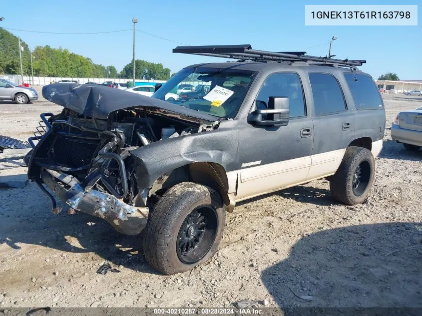 2001 Chevrolet Tahoe Lt VIN: 1GNEK13T61R163798 Lot: 40210287