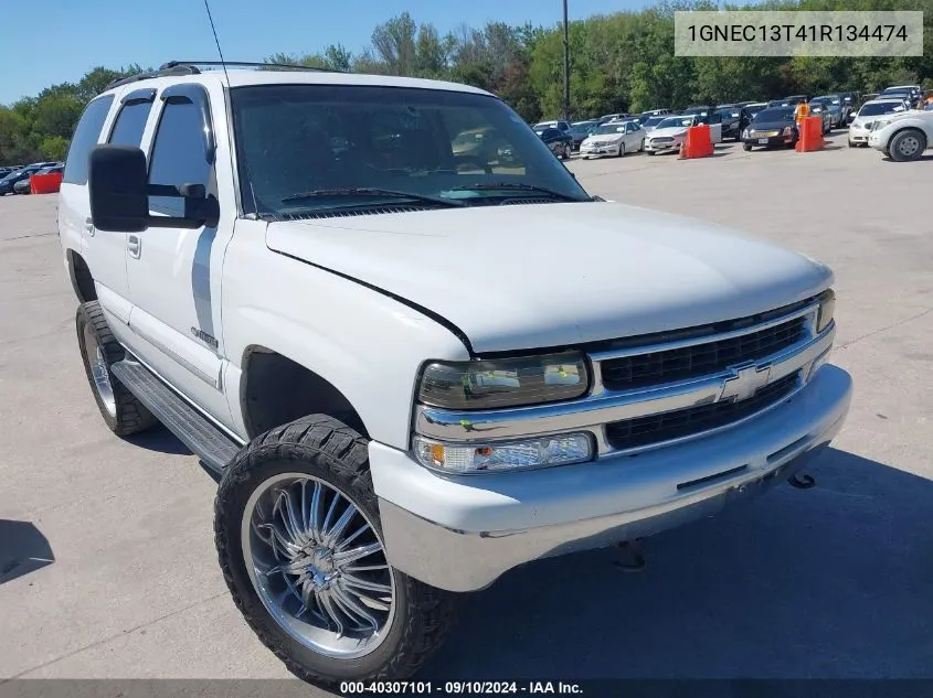 2001 Chevrolet Tahoe Lt VIN: 1GNEC13T41R134474 Lot: 40307101