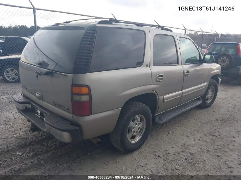 1GNEC13T61J141246 2001 Chevrolet Tahoe Lt