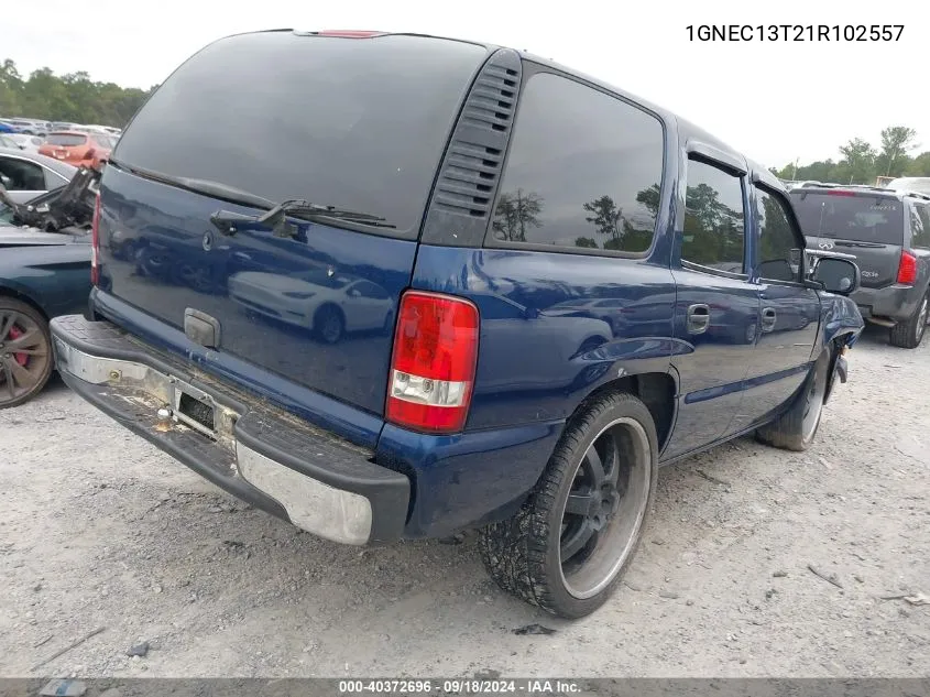 1GNEC13T21R102557 2001 Chevrolet Tahoe C1500