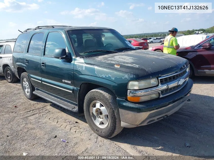 2001 Chevrolet Tahoe Lt VIN: 1GNEC13T41J132626 Lot: 40380113