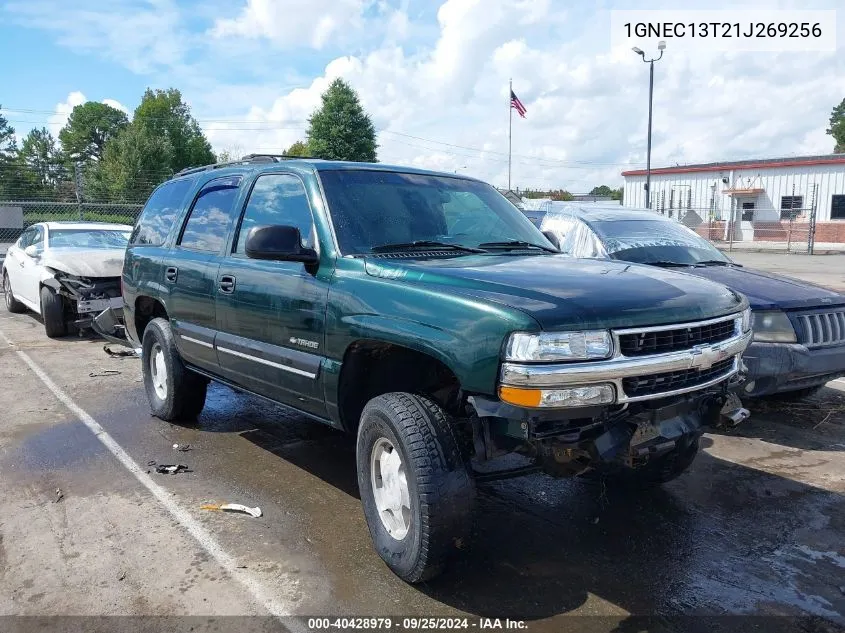 2001 Chevrolet Tahoe Ls VIN: 1GNEC13T21J269256 Lot: 40428979