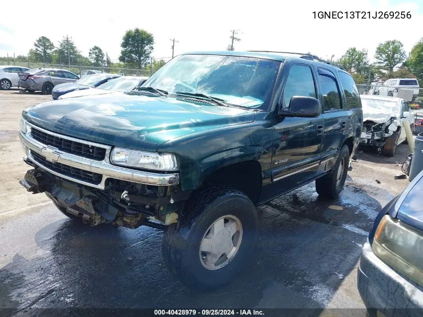 1GNEC13T21J269256 2001 Chevrolet Tahoe Ls