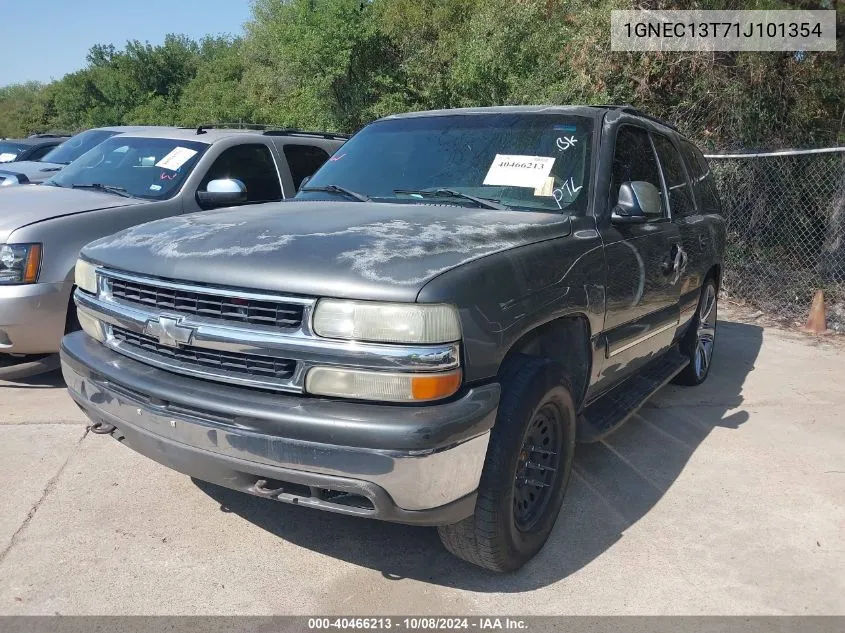 2001 Chevrolet Tahoe Lt VIN: 1GNEC13T71J101354 Lot: 40466213