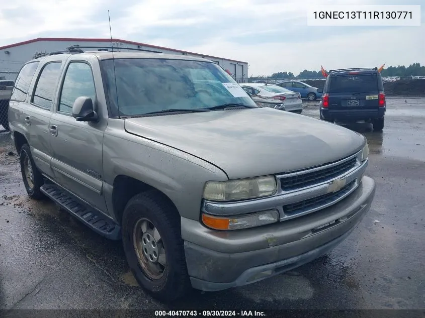 2001 Chevrolet Tahoe Lt VIN: 1GNEC13T11R130771 Lot: 40470743