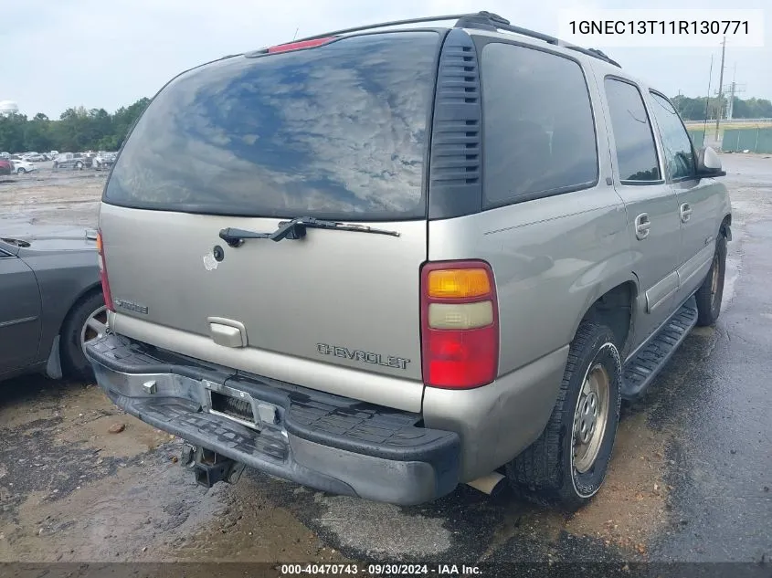 1GNEC13T11R130771 2001 Chevrolet Tahoe Lt