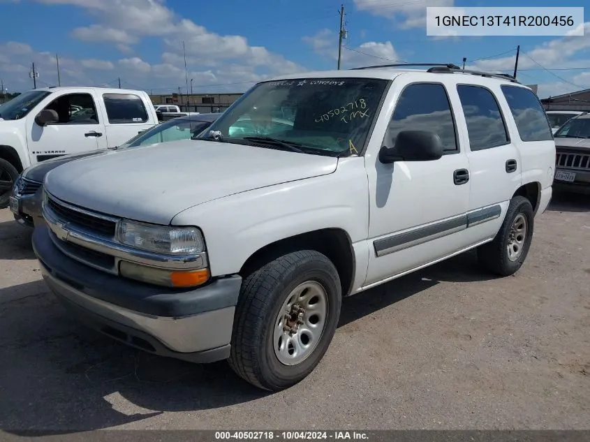 1GNEC13T41R200456 2001 Chevrolet Tahoe Ls