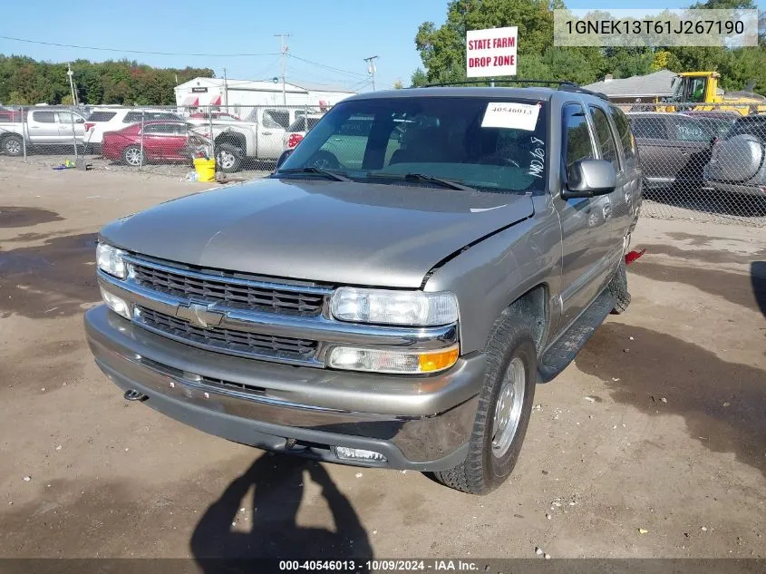 2001 Chevrolet Tahoe Lt VIN: 1GNEK13T61J267190 Lot: 40546013