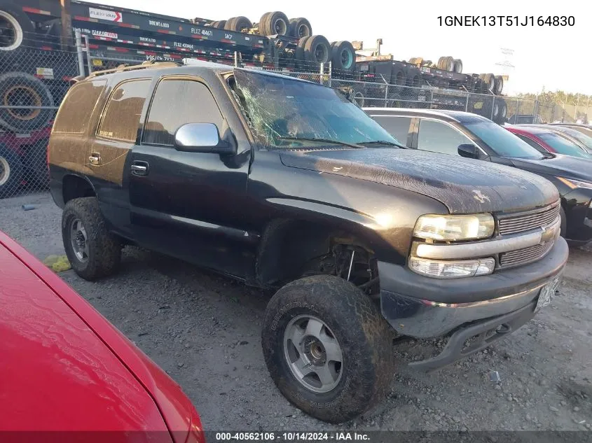 1GNEK13T51J164830 2001 Chevrolet Tahoe K1500