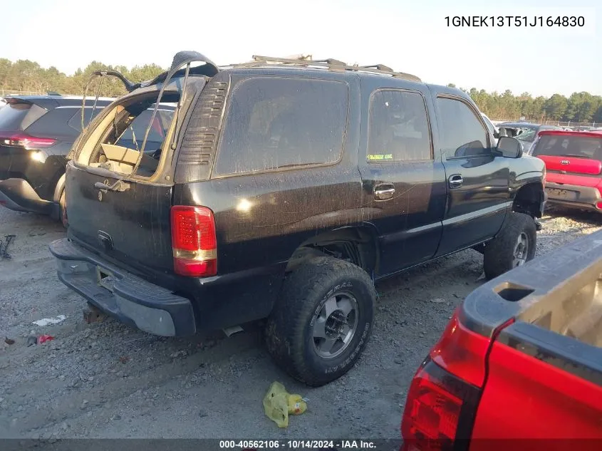 1GNEK13T51J164830 2001 Chevrolet Tahoe K1500