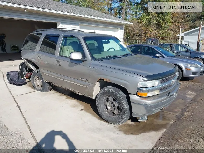 2001 Chevrolet Tahoe Lt VIN: 1GNEK13T31J105341 Lot: 40568335