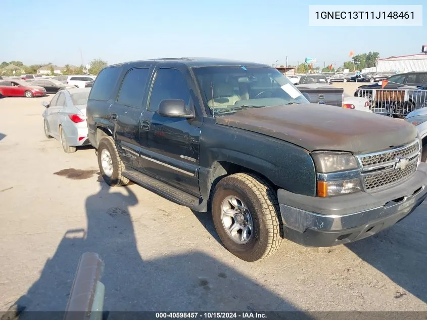 2001 Chevrolet Tahoe Lt VIN: 1GNEC13T11J148461 Lot: 40598457