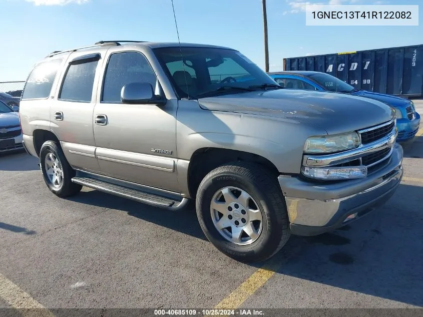 2001 Chevrolet Tahoe Lt VIN: 1GNEC13T41R122082 Lot: 40685109