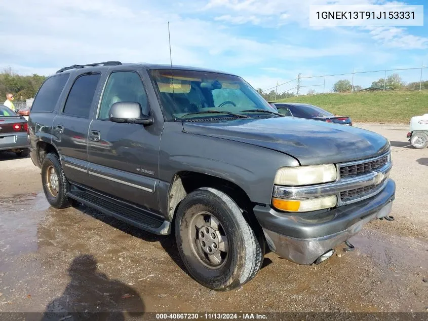 1GNEK13T91J153331 2001 Chevrolet Tahoe Lt