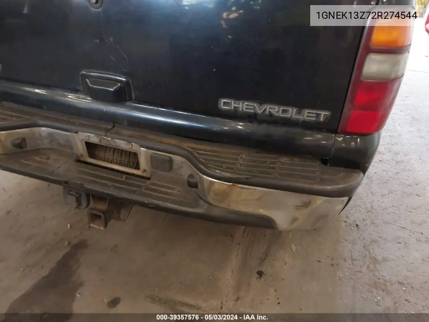 1GNEK13Z72R274544 2002 Chevrolet Tahoe Lt