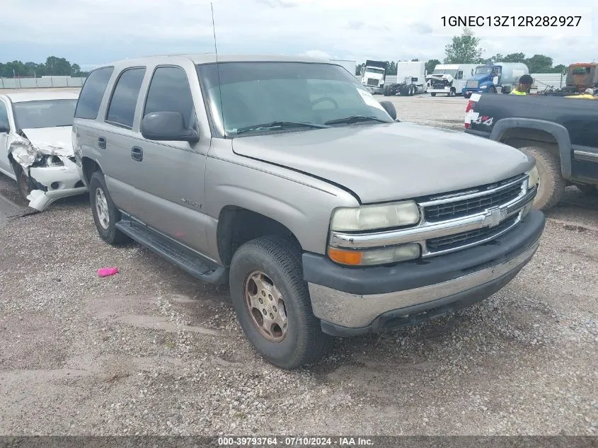 1GNEC13Z12R282927 2002 Chevrolet Tahoe Ls