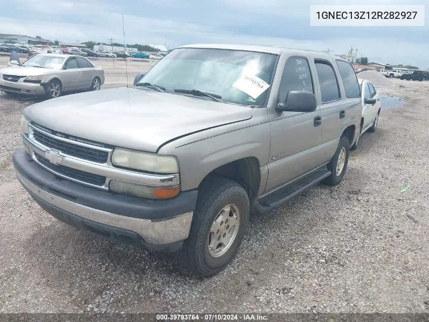 1GNEC13Z12R282927 2002 Chevrolet Tahoe Ls