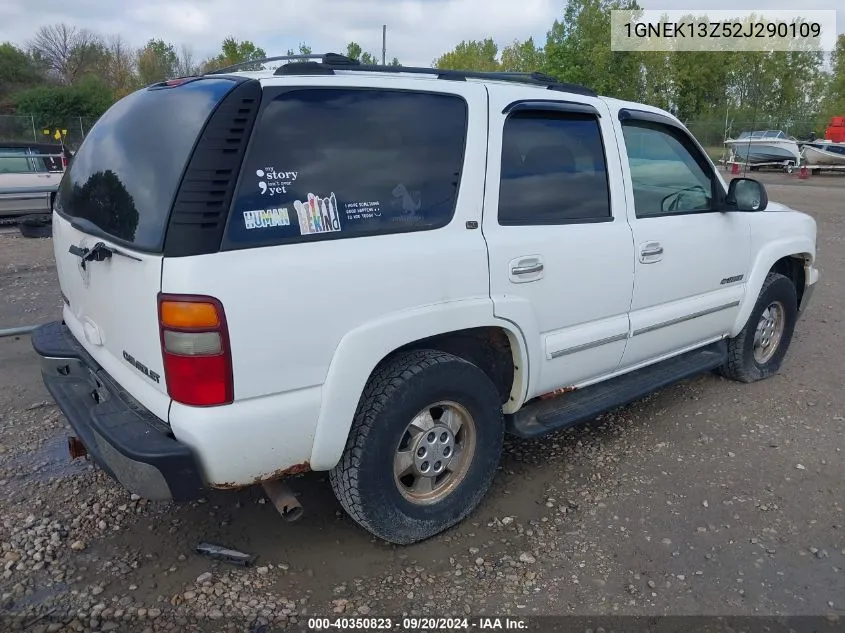 1GNEK13Z52J290109 2002 Chevrolet Tahoe Lt