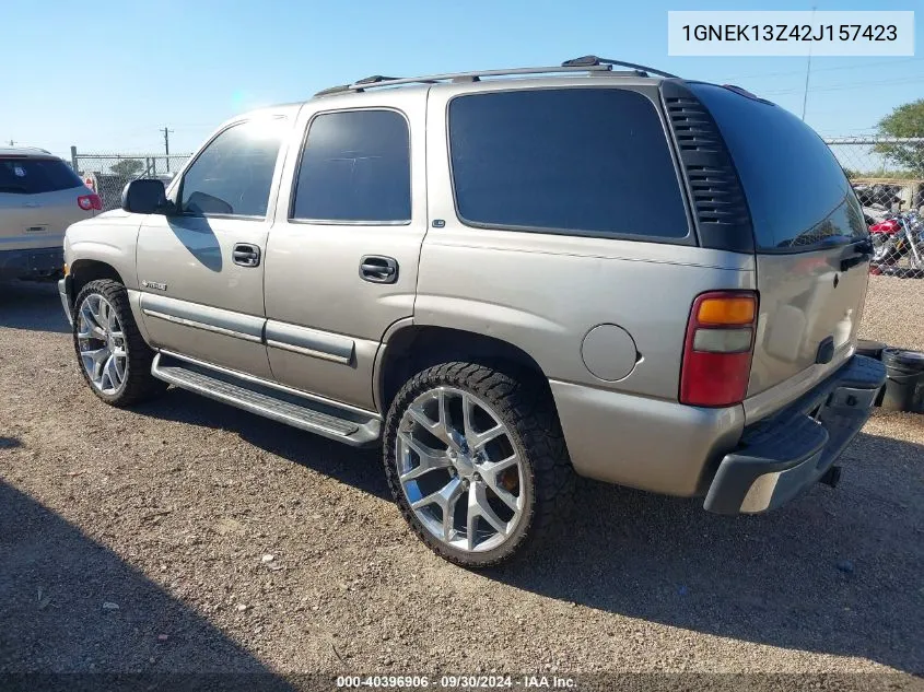 2002 Chevrolet Tahoe Ls VIN: 1GNEK13Z42J157423 Lot: 40396906