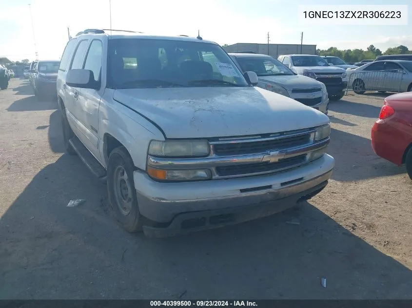 2002 Chevrolet Tahoe C1500 VIN: 1GNEC13ZX2R306223 Lot: 40399500