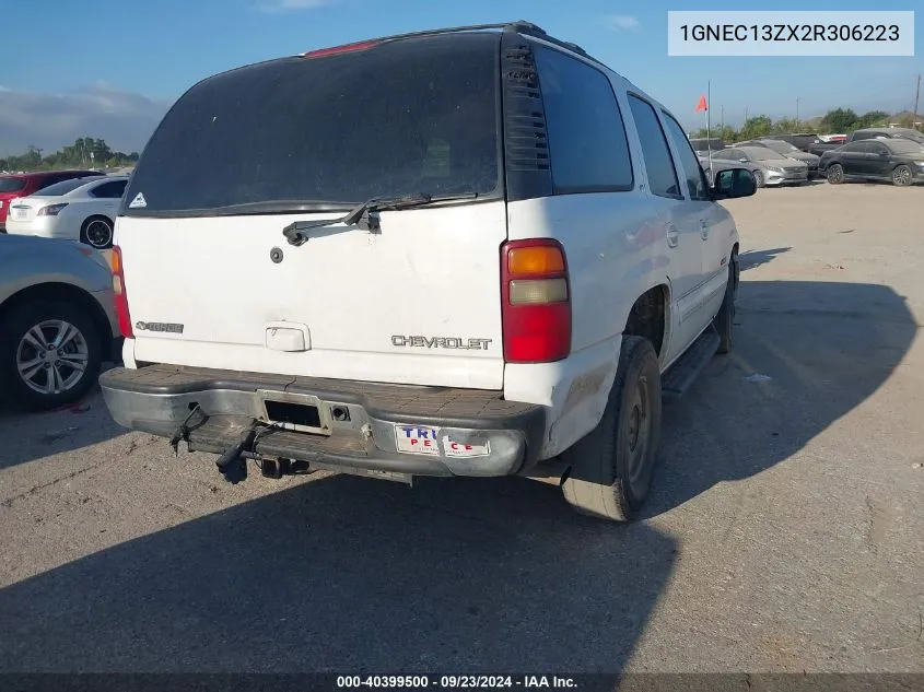 2002 Chevrolet Tahoe C1500 VIN: 1GNEC13ZX2R306223 Lot: 40399500