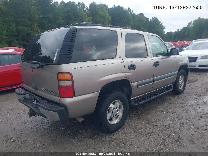 2002 Chevrolet Tahoe Ls VIN: 1GNEC13Z12R272656 Lot: 40409682