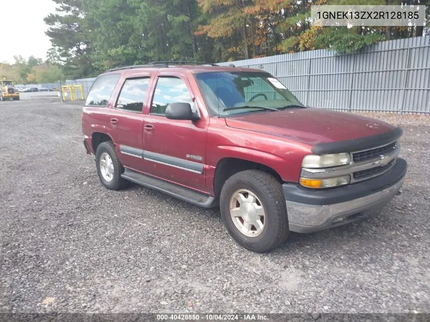 2002 Chevrolet Tahoe Ls VIN: 1GNEK13ZX2R128185 Lot: 40428850