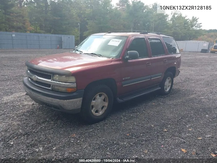 2002 Chevrolet Tahoe Ls VIN: 1GNEK13ZX2R128185 Lot: 40428850