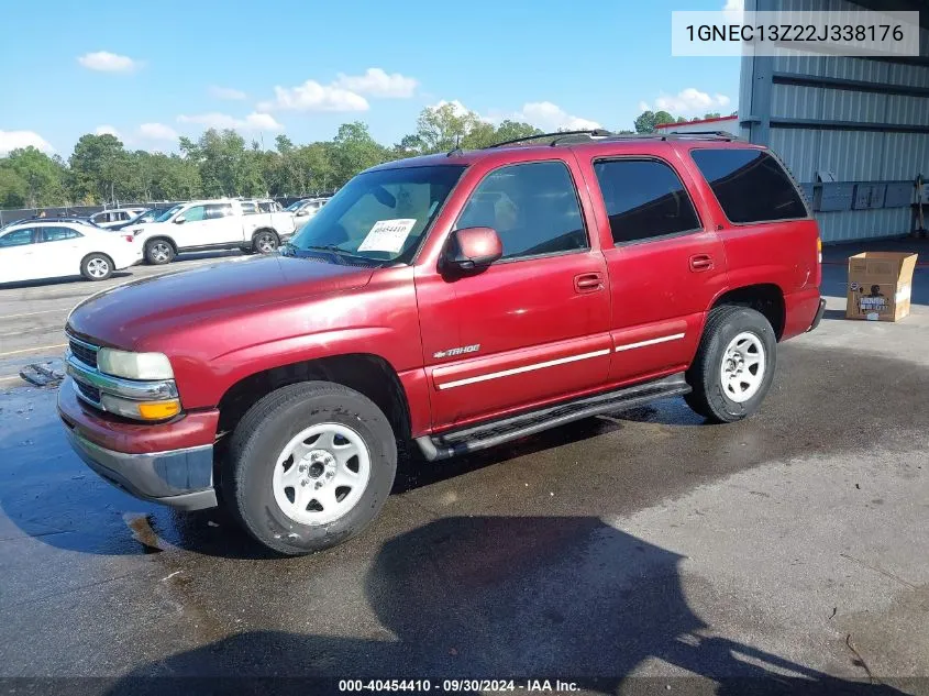 2002 Chevrolet Tahoe Lt VIN: 1GNEC13Z22J338176 Lot: 40454410