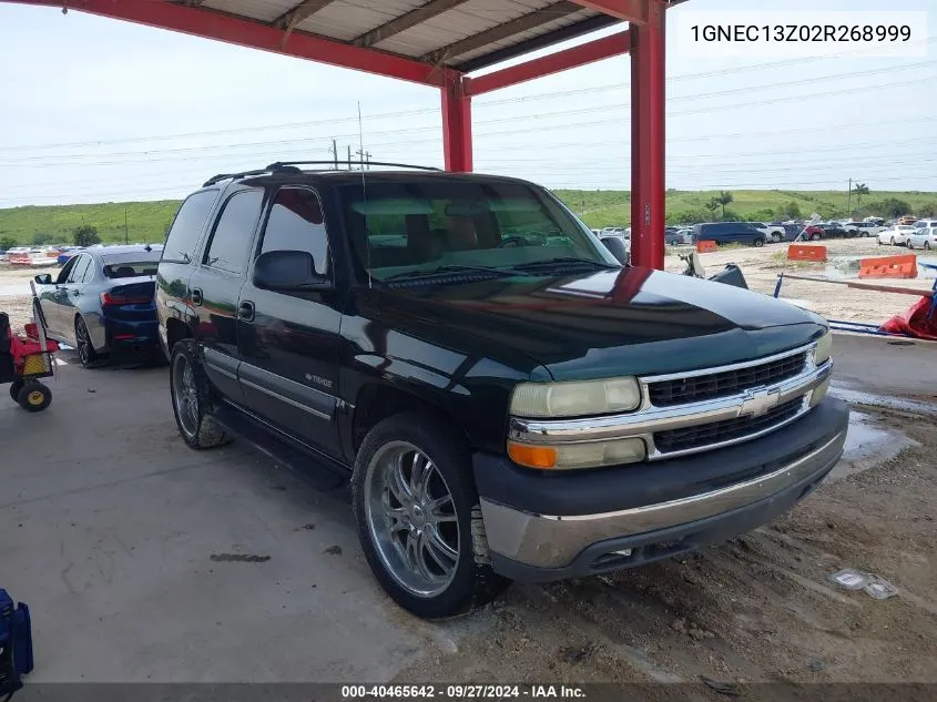 2002 Chevrolet Tahoe Ls VIN: 1GNEC13Z02R268999 Lot: 40465642