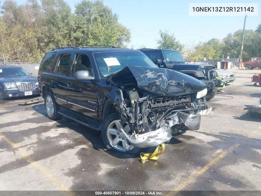 2002 Chevrolet Tahoe Lt VIN: 1GNEK13Z12R121142 Lot: 40507901